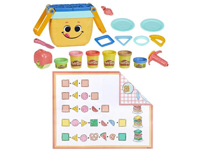 Набір для творчості Play-Doh Форми для пікніка з пластиліном (F6916)