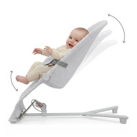 Шезлонг-гойдалка Kinderkraft Mimi Light Grey (KBMIMI00LGR0000)