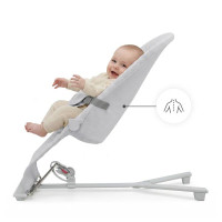 Шезлонг-гойдалка Kinderkraft Mimi Light Grey (KBMIMI00LGR0000)
