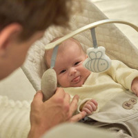Шезлонг-гойдалка Kinderkraft Mimi Light Grey (KBMIMI00LGR0000)