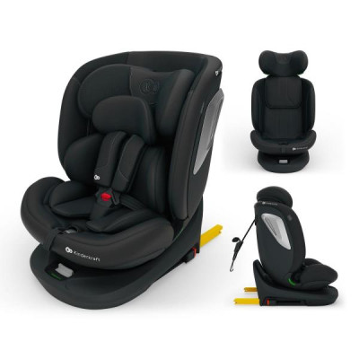 Автокрісло Kinderkraft i-Grow 2 Plus i-Size чорний (KCIGRO02BLKPL00)