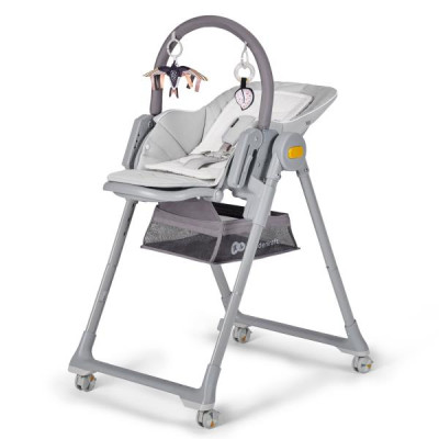 Стільчик для годування Kinderkraft Lastree сірий (KHLAST00GRY0000)