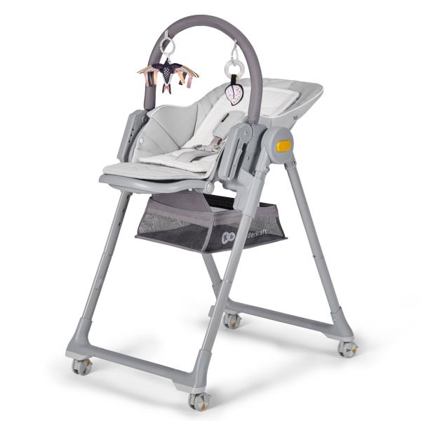Стільчик для годування Kinderkraft Lastree сірий (KHLAST00GRY0000) Стільчик для годування Kinderkraft Lastree сірий (KHLAST00GRY0000)