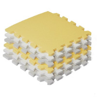 Розвивальний килимок-пазл Kinderkraft Luno Yellow 30 ел. (KKMLUNOYEL0000)