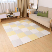Розвивальний килимок-пазл Kinderkraft Luno Yellow 30 ел. (KKMLUNOYEL0000)