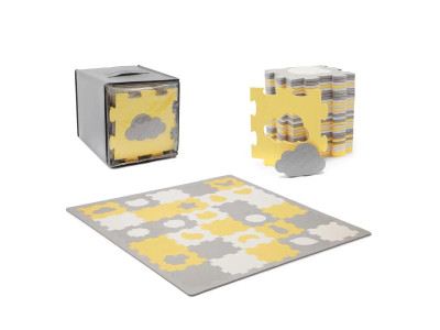 Розвивальний килимок-пазл Kinderkraft Luno Shapes Yellow 30 ел. (KPLUSH00YEL0000) Розвивальний килимок-пазл Kinderkraft Luno Shapes Yellow 30 ел. (KPLUSH00YEL0000)