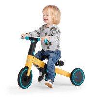Триколісний велосипед 3 в 1 Kinderkraft 4TRIKE Primrose Yellow (KR4TRI00YEL0000)