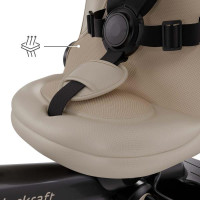 Триколісний велосипед Kinderkraft Aveo 2 Plus Beige (KRAVEO02BEG0000)