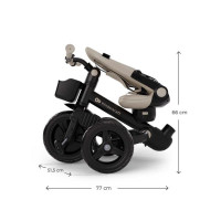 Триколісний велосипед Kinderkraft Aveo 2 Plus Beige (KRAVEO02BEG0000)