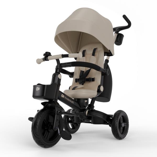 Триколісний велосипед Kinderkraft Aveo 2 Plus Beige (KRAVEO02BEG0000)
