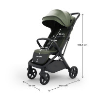 Прогулянкова коляска Kinderkraft Nubi 3 Mystic Green (KSNUBI03GRE0000)