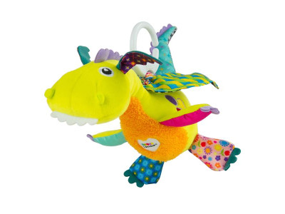 Мяка іграшка-підвіска Lamaze Дракончик махає крилами (L27565) Мяка іграшка-підвіска Lamaze Дракончик махає крилами (L27565)