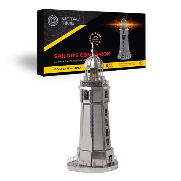 Колекційна модель-конструктор Metal Time Sailor's Companion Маяк із підсвіткою (MT002)
