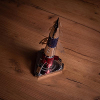 Колекційна модель-конструктор Metal Time Ad Astra Космічна ракета механічна (MT050)