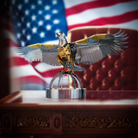 Колекцiйна модель Metal Time Unity Wings Eagle Golden Armor (MT101GA/READY)