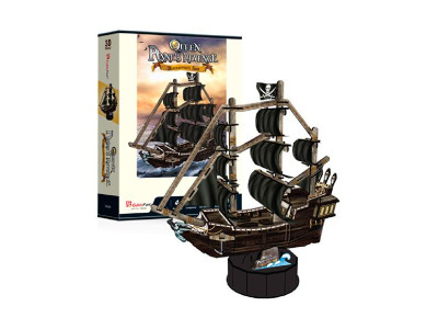 3D пазл CubicFun Корабель Помста королеви Анни (T4035h)