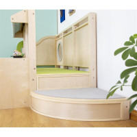 Дерев'яний ігровий комплекс University Кухня з подіумом (U0504)