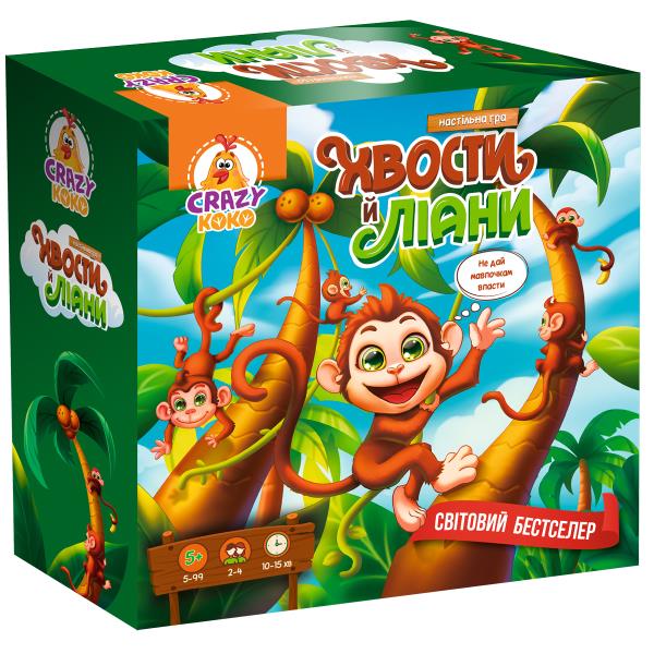 Настільна гра Vladi Toys Хвости та ліани (VT8055-39)