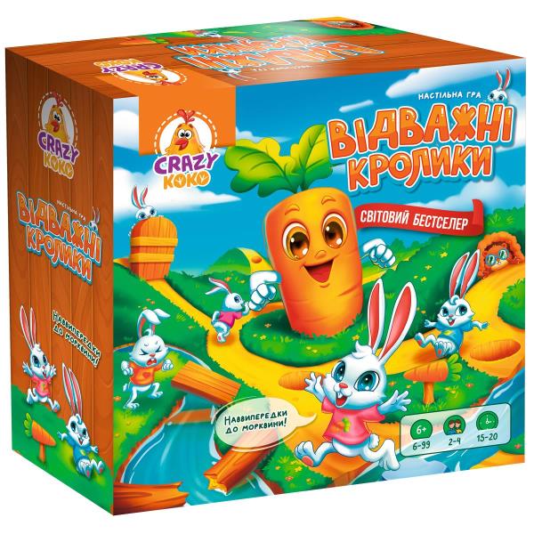 Настільна гра Vladi Toys Відважні кролики (VT8055-40)