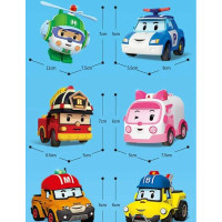 Ігровий набір Robocar Poli GoGo Рятівники делюкс 6 в 1 (ZR-914)