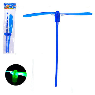 Запускалка зі світлом пластикова 18 см LS3672_Blue