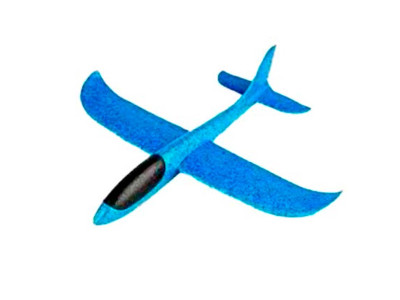 Літак планер 50 см 2000996114239_Blue Літак планер 50 см 2000996114239_Blue