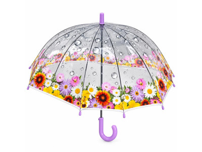 Парасолька дитяча 67 см C34904_Various flowers Violet Парасолька дитяча 67 см C34904_Various flowers Violet