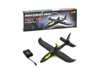 Літак планер DARK ELVES на акумуляторі usb ***