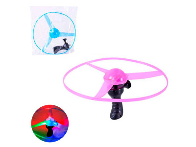 Запускалка зі світлом 24 см LS3659_Pink