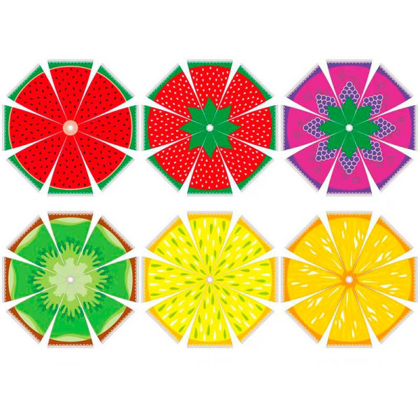 Парасолька фрукти 50 см зі свистком BT-CU-0049 Парасолька фрукти 50 см зі свистком BT-CU-0049