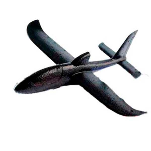 Планер метальний пінопласт чорний з електромотором CAR8300_Black Планер метальний пінопласт чорний з електромотором CAR8300_Black