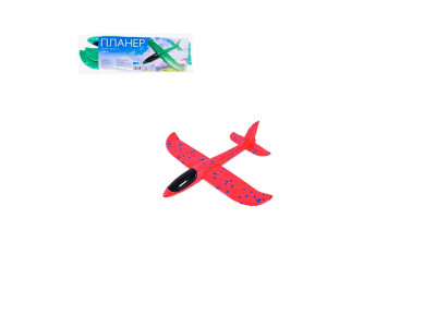 Літак планер 25 см C28006_Red Літак планер 25 см C28006_Red