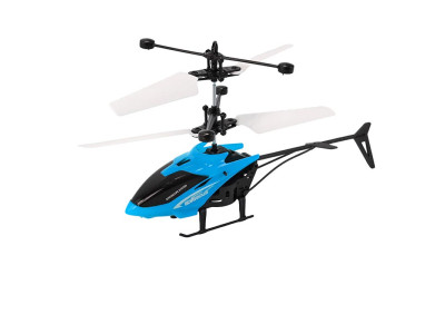 Запускалка вертоліт зі світлом і USB HJ9196_Blue