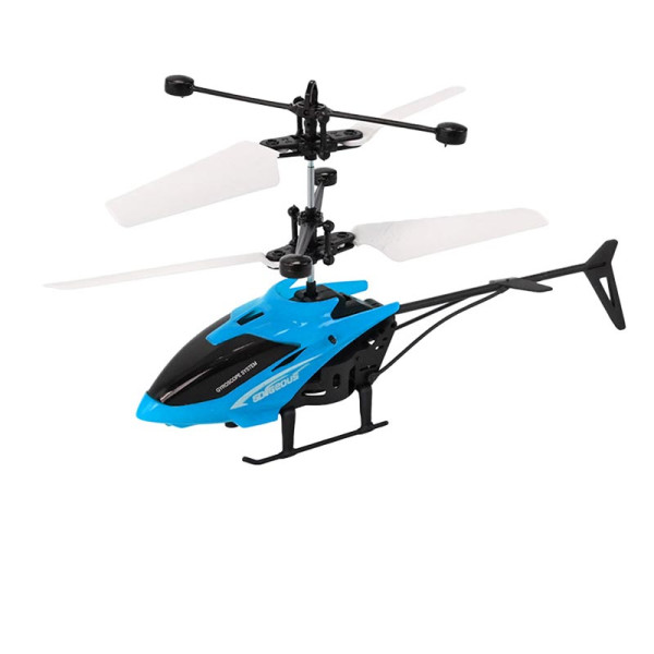 Запускалка вертоліт зі світлом і USB HJ9196_Blue