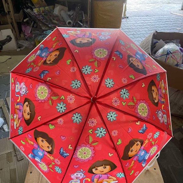 Парасолька дитяча Дора червона 2000996104193