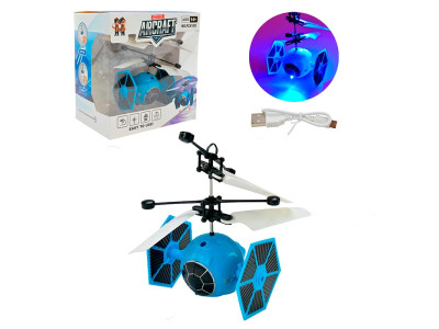 Індукційна запускачка зі світлом та USB-зарядкою PCX1901_Blue