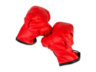 Боксерські рукавички NEW Strateg червоно-чорні (2077) 2077