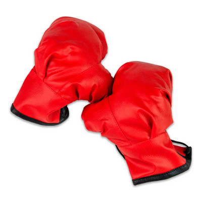 Боксерські рукавички NEW Strateg червоно-чорні (2077) 2077