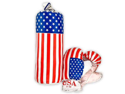Боксерський набір Danko Toys "Америка" дитячий малий S-USA