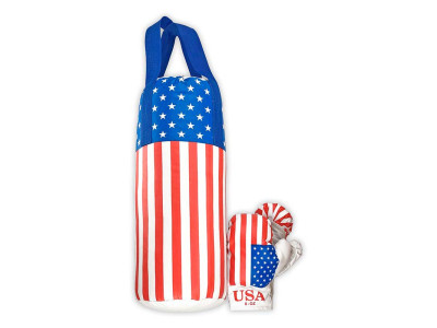 Боксерський набір Danko Toys "Америка" дитячий великий L-USA