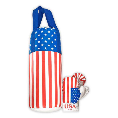 Боксерський набір Danko Toys "Америка" дитячий великий L-USA Боксерський набір Danko Toys "Америка" дитячий великий L-USA