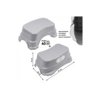 Підставка-сходинка дитяча ТехноК до 40 кг 1287 Підставка-сходинка дитяча ТехноК до 40 кг 1287