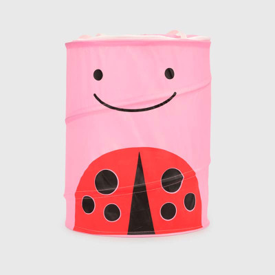 Кошик для іграшок з малюнком тварини 45*35см BT-TB-0020_Pink