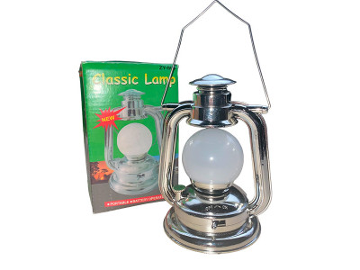 Нічник "Лампа" срібний ZY-805 K527 Нічник "Лампа" срібний ZY-805 K527