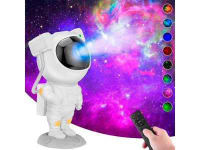 Ночник проектор Астронавт Зіркове небо