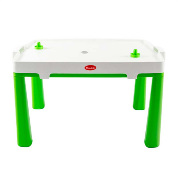 Стіл дитячий зелений + комплект для гри "Air Hockey" 04580/2 Стіл дитячий зелений + комплект для гри "Air Hockey" 04580/2
