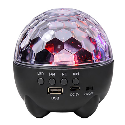 Нічник LED Bluetooth LT-760_Black