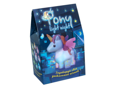 Набір для творчості "Pony light night" в кор-ці 19-12-8см 30704 Набір для творчості "Pony light night" в кор-ці 19-12-8см 30704