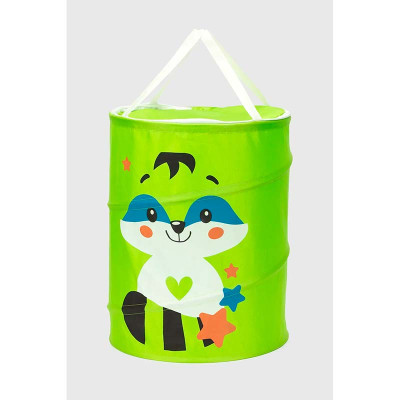 Кошик для іграшок з малюнком тварини 45*35см BT-TB-0020_Green