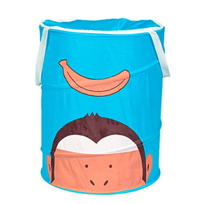 Кошик для іграшок з малюнком тварини 45*35см BT-TB-0020_Blue